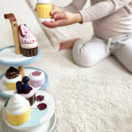 laste puidust mängu tassikoogid