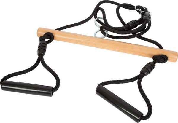 Trapetskiik võimlemisrõngastega "Must"