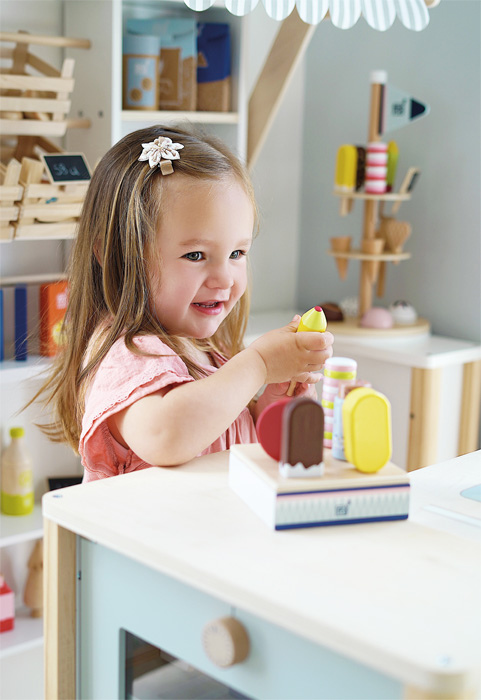 Puidust jäätisevalik "Värske"