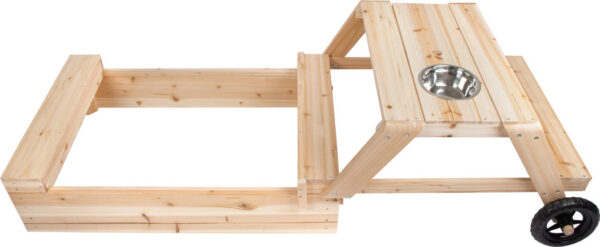 Liivakastiga  teisaldatav poriköök