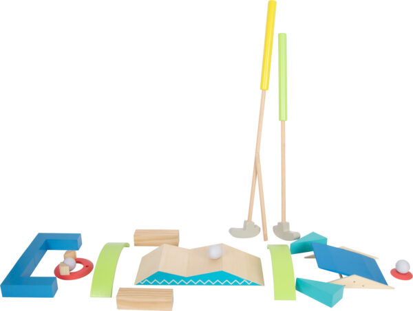 Laste minigolfi komplekt "Värviline"