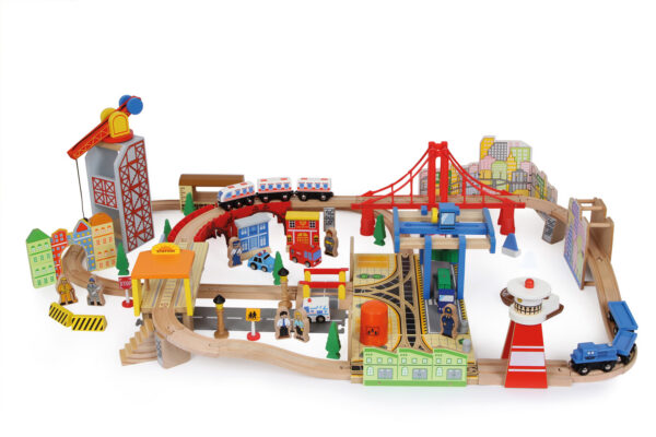 Puidust rongirada "Sadam"