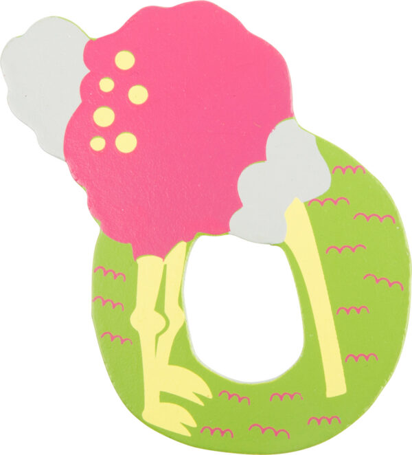 Puidust loomakujuga täht "O"