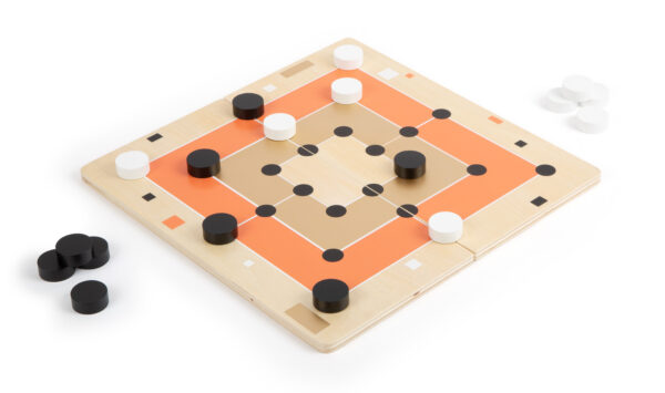 Üheksa meeste Morris ja Solitaire mängukomplekt