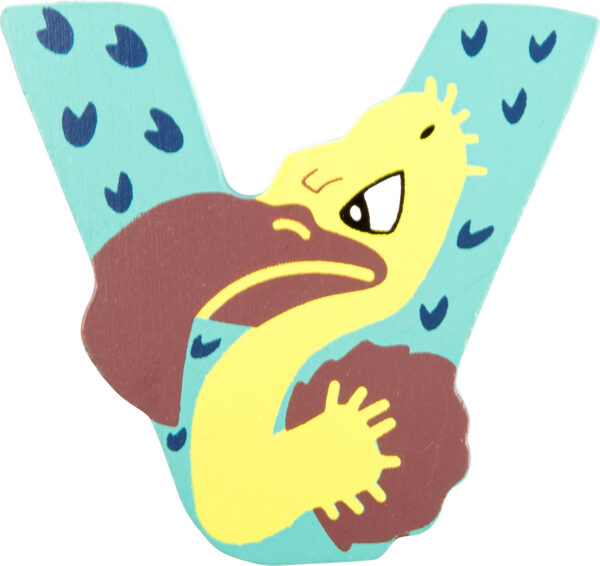 Puidust loomakujuga täht " V"