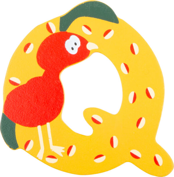 Puidust loomakujuga täht " Q"