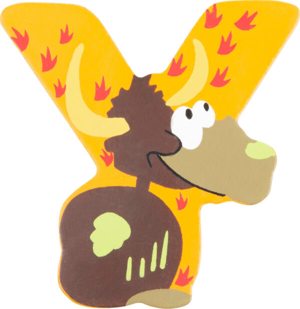 Puidust kirjaga loomad Y