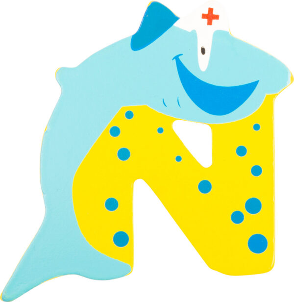 Puidust kirjaga loomad N