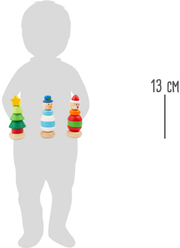 Jõulukujude virnastamine