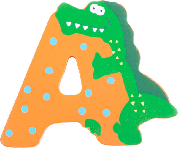 Puidust loomakujuga täht " A"