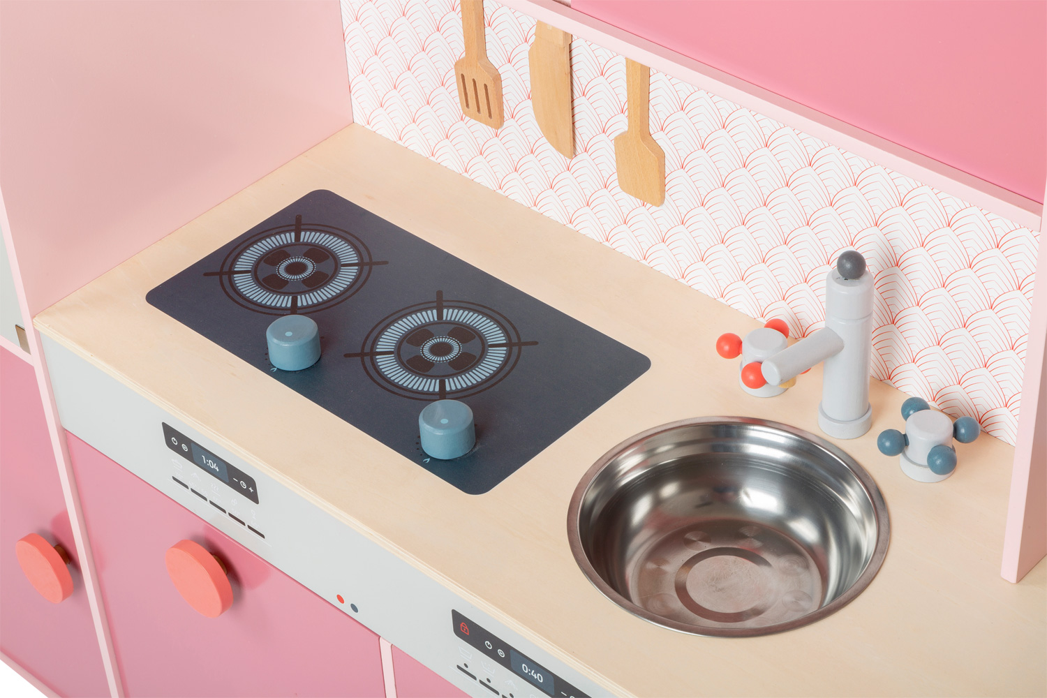 Puidust mänguköök lastele - vaade 2