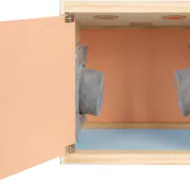 Puidust sensoorne tunnetamise kast